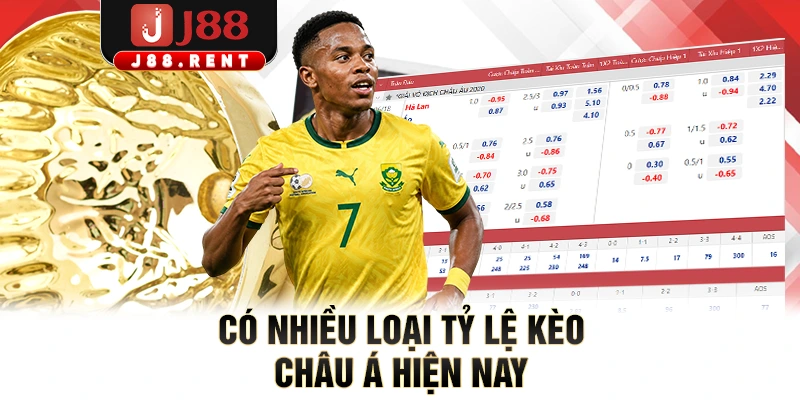 Có nhiều loại tỷ lệ kèo châu Á hiện nay